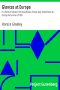 [Gutenberg 24930] • Glances at Europe / In a Series of Letters from Great Britain, France, Italy, Switzerland, &c. During the Summer of 1851.